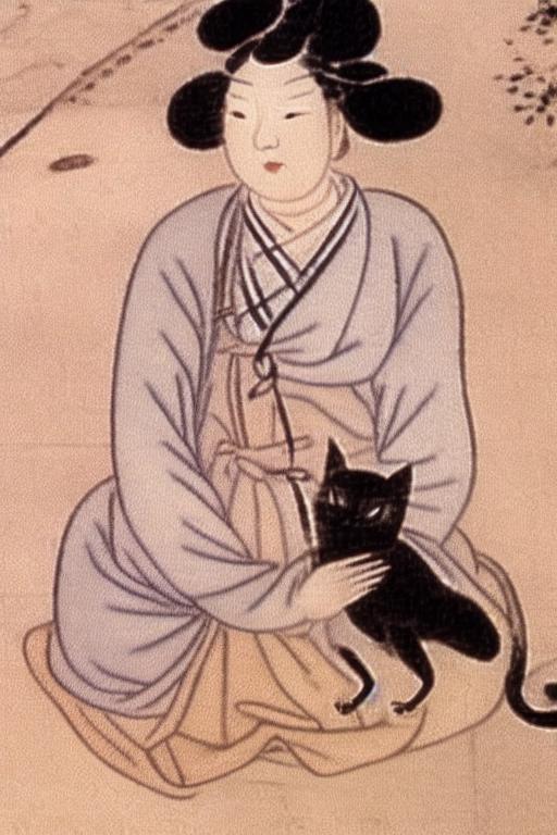 50195-2097549311-shinyunbokv3_shinyunbokv3_1918_lora-Euler a-best quality a woman holding a cat shinyunbok.png